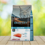 Bravery Salmón Gato adulto