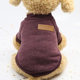 abrigo suéter vino perro 