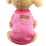 abrigo suéter rosado perro