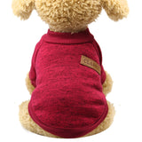 abrigo suéter rojo perro 